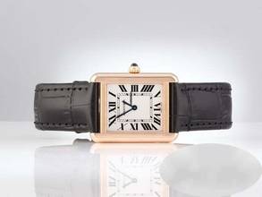 Thumbnail von Cartier Tank Solo Edelstahl Rosegold 750 2017 W5200024 Stahl 18kt Rose Gold Damen Steel