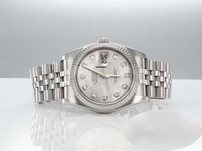 Thumbnail von Rolex Datejust 36 116234 2012 Stahl Weissgold 750 Diamanten Perlmutt Automatik Stainless Steel 18kt White Gold Jubilé-band Chronometer Oyster