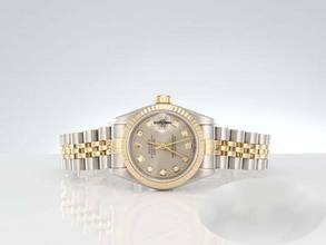 Thumbnail von Rolex Lady-Datejust Edelstahl Gelbgold 750 Diamanten Automatik Gold Stahl Stainless Steel 18kt Yellow Gold Jubilé-band Chronometer Oyster