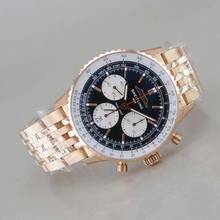Thumbnail von Breitling Navitimer 1 B01 Chronograph 43 18k Rosegold verklebt ungetragen Full Set