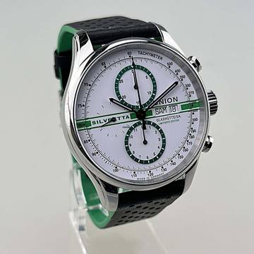 Union Glashütte Viro Edition Silvretta Classic 2022 Viro Chronograph limited Edition 200 Stück weltweit neu Full Set inkl. original UG Bandwechseltool und Stahlarmband