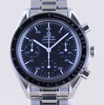  Omega Speedmaster Reduced Automatic Chronograph reduced 39mm Unisex Klassiker Automatic B+P 