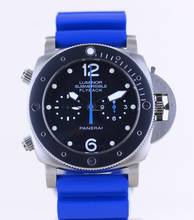 Thumbnail von Officine Paneral Submersible Flyback Chronograph 47mm PAM 615 3-Days Automatic P9100 Titan B+P