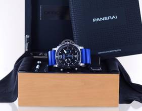 Thumbnail von Officine Paneral Submersible Flyback Chronograph 47mm PAM 615 3-Days Automatic P9100 Titan B+P