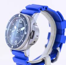 Thumbnail von Officine Paneral Submersible Flyback Chronograph 47mm PAM 615 3-Days Automatic P9100 Titan B+P