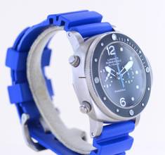 Thumbnail von Officine Paneral Submersible Flyback Chronograph 47mm PAM 615 3-Days Automatic P9100 Titan B+P
