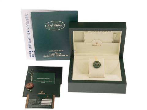  Rolex Yacht-Master 40 Ref.116622 2013 LC 100 Full Set wie Neu Vintage Yacht-Master Stahl 950 Platin 