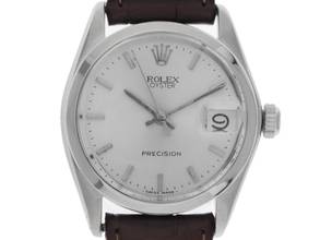  Rolex Oysterdate Precision open 6/9 Ref.6466 Bj.1973 original Box sehr gut Vintage Oysterdate Precision Medium open 6/9 