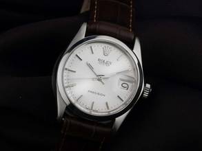 Thumbnail von Rolex Oysterdate Precision open 6/9 Ref.6466 Bj.1973 original Box sehr gut Vintage Oysterdate Precision Medium open 6/9