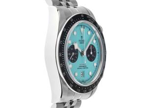 Thumbnail von Tudor Black Bay Chrono Flamingo Blue Ref.M79360N-0024 2025 Full Set Ungetragen Black Bay Chronograph Flamingo Blue