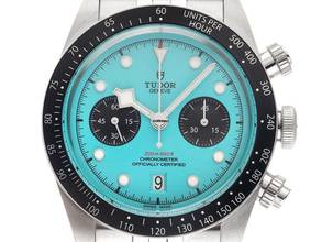 Thumbnail von Tudor Black Bay Chrono Flamingo Blue Ref.M79360N-0024 2025 Full Set Ungetragen Black Bay Chronograph Flamingo Blue