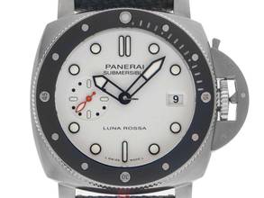 Thumbnail von Panerai Submersible Luna Rossa Ref.PAM01579 2026 Full Set Ungetragen Submersible Luna Rossa
