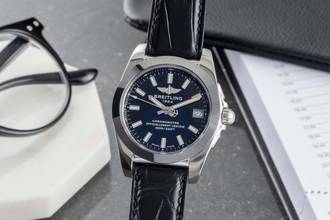 Thumbnail von Breitling Galactic 36 Black Dial Stainless Steel Quartz Men's Watch Ref. W7433012/BE08