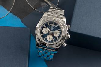 Breitling Chronomat 44 Chronograph Steel Automatic Ref. AB011012/B967 B&P 2020