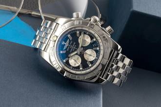 Thumbnail von Breitling Chronomat 44 Chronograph Steel Automatic Ref. AB011012/B967 B&P 2020