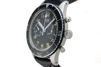 Thumbnail von This year, Bundeswehr Flyback Chronograph manual winding 1550 SG vintage classic
