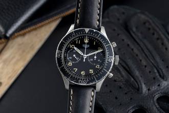 Thumbnail von This year, Bundeswehr Flyback Chronograph manual winding 1550 SG vintage classic