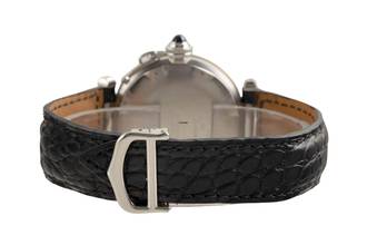 Thumbnail von Cartier Pasha Power Reserve Steel / Gold Men's Watch Ref. W31012H3 1033