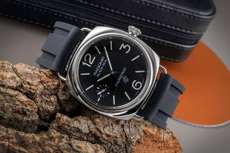 Thumbnail von Panerai Radiomir Black Seal Steel Manual Wind Men's Watch Ref. PAM00754 B&P 2019
