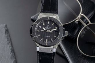 Hublot Big Bang Steel Automatic Men's Watch Ref. 365.SM.1770.LR Papers