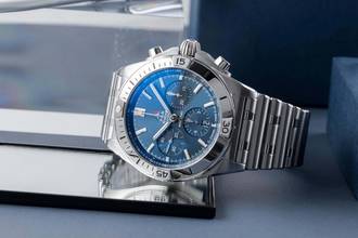 Thumbnail von Breitling Chronomat 42 B01 42 Frecce Tricolori Steel Automatic Ref. AB0134 Ltd B&P