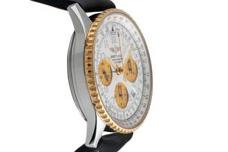 Thumbnail von Breitling Navitimer Chronograph Steel / Gold Automatic Men's Ref D23322 Papers