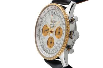 Thumbnail von Breitling Navitimer Chronograph Steel / Gold Automatic Men's Ref D23322 Papers