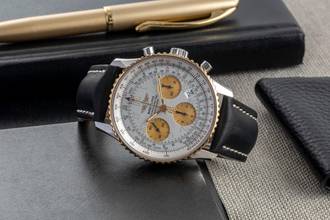 Thumbnail von Breitling Navitimer Chronograph Steel / Gold Automatic Men's Ref D23322 Papers