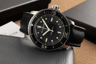 Thumbnail von Blancpain Fifty Fathoms Nageurs de Combat Steel Automatic Ref. 5015E-1130-B52A