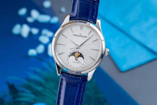  Jaeger-LeCoultre Master Ultra Thin Moon Automatik Herrenuhr Ref. Q1258420 145.8.64.S 