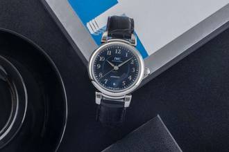 Thumbnail von IWC Da Vinci Automatic stainless steel automatic men's watch ref. IW458312 classic