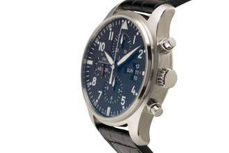Thumbnail von IWC Pilot's Watch Chronograph Pilot Fliegeruhr Chronograph Automatic Stainless Steel Men's Watch Ref. IW377701