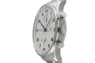 Thumbnail von IWC Portugieser Chronograph Steel Automatic Men's Watch Ref IW371617