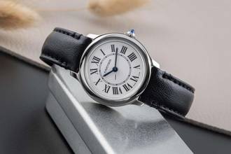 Thumbnail von Cartier Ronde de Cartier Steel Quartz Ladies' Watch Ref. WSRN0030 Box & Papers 2022