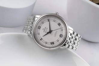 Thumbnail von Omega De Ville Prestige Steel Automatic Ladies' Watch Diamonds Ref. 424.10.33.20.52.002