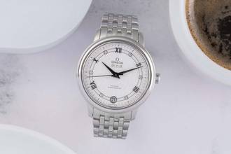 Thumbnail von Omega De Ville Prestige Steel Automatic Ladies' Watch Diamonds Ref. 424.10.33.20.52.002