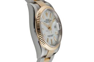 Thumbnail von Rolex Datejust 36 White Dial Stahl / Gold Automatik Herrenuhr Ref. 126233 B&P 2025