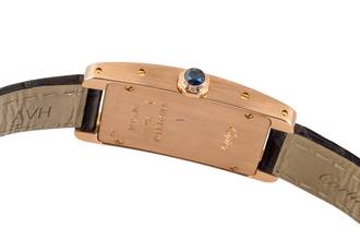 Thumbnail von Cartier Tank Américaine 18k Rose Gold Quartz Ladies' Watch Ref. W2607456 2503