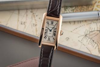 Thumbnail von Cartier Tank Américaine 18k Rose Gold Quartz Ladies' Watch Ref. W2607456 2503