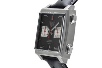 Thumbnail von TAG Heuer Monaco Chronograph Steel Automatic Ref. CAW211Z.FC6470 Limited B&P