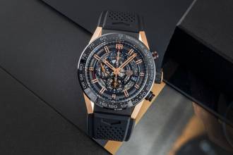 Thumbnail von TAG Heuer Carrera Calibre HEUER 01 Chronograph Titanium / Gold Ref. CAR2A5A.FT6044