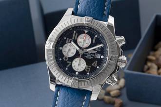 Breitling Super Avenger Chronograph Steel Automatic Ref. A1337011/A562 Papers