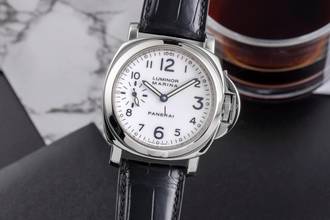 Panerai Luminor Marina Steel Hand-Wound Men's Watch Ref. PAM0003