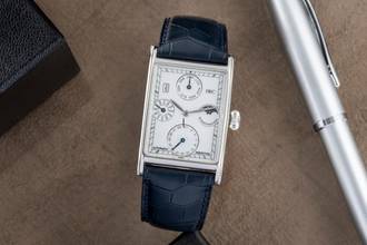 Thumbnail von IWC Novecento Platinum Perpetual Calendar Automatic Men's Watch Ref. IW3545