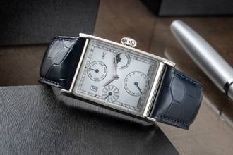 Thumbnail von IWC Novecento Platinum Perpetual Calendar Automatic Men's Watch Ref. IW3545