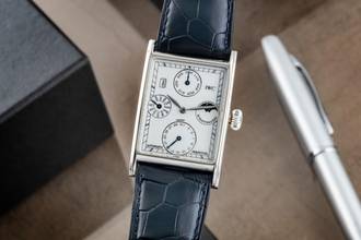 IWC Novecento Platinum Perpetual Calendar Automatic Men's Watch Ref. IW3545