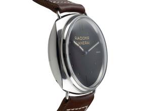 Thumbnail von Panerai Radiomir stainless steel manual winding men's watch Ref. PAM00449 papers