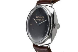 Thumbnail von Panerai Radiomir stainless steel manual winding men's watch Ref. PAM00449 papers