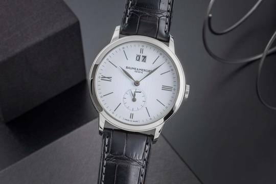  Baume & Mercier Classima Stahl Quarz Ref. M0A10218 Box & Papiere 2023 
