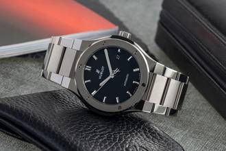 Thumbnail von Hublot Classic Fusion Titanium Automatic Men's Watch Ref. 548.NX.1170.NX